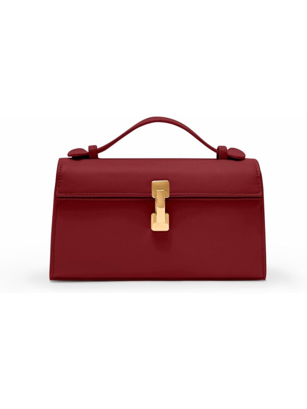 Women's Red Clutch Purses Small Top Handle Strap Evening Crossbody Bags